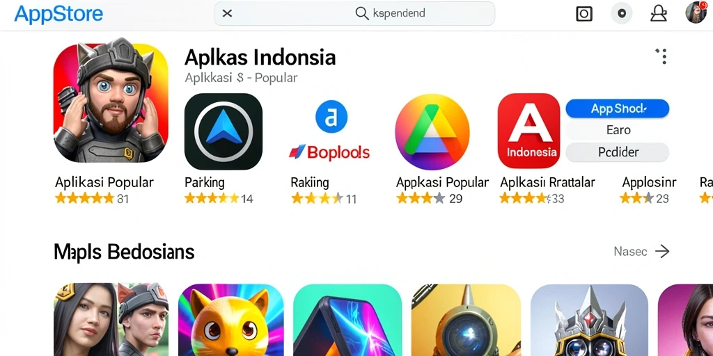 Tampilan antarmuka yang modern dan menarik.