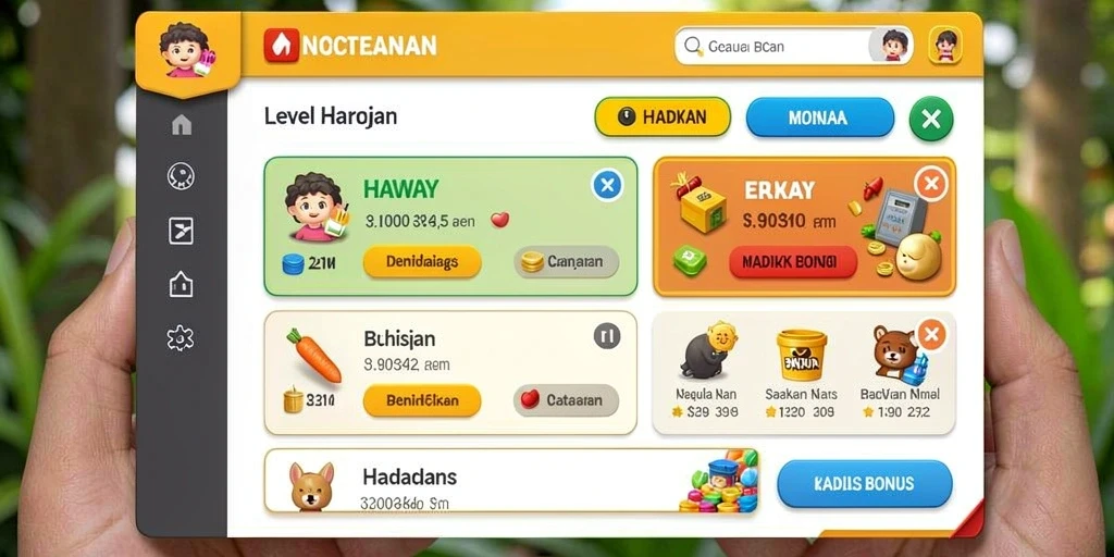 Tampilan antarmuka DUIT8 yang modern dan menarik.