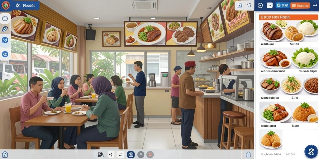 Tampilan antarmuka yang menarik dan mudah dinavigasi.