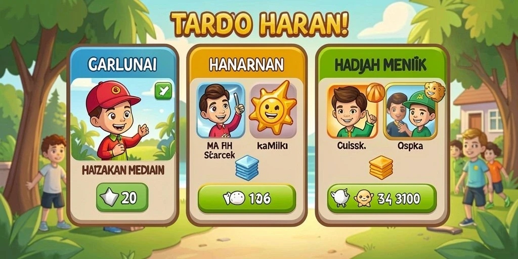 Tampilan antarmuka yang menarik dan mudah digunakan.