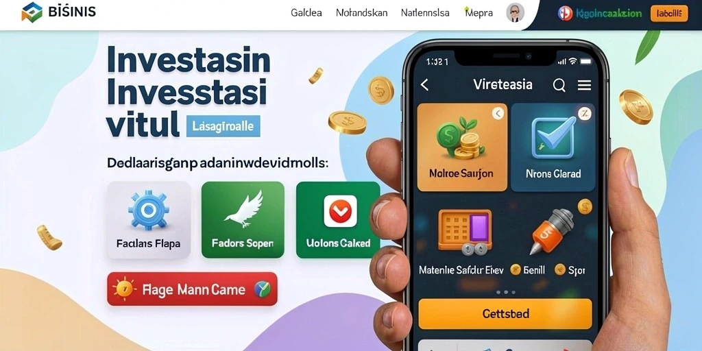 Tampilan antarmuka pengguna yang modern.