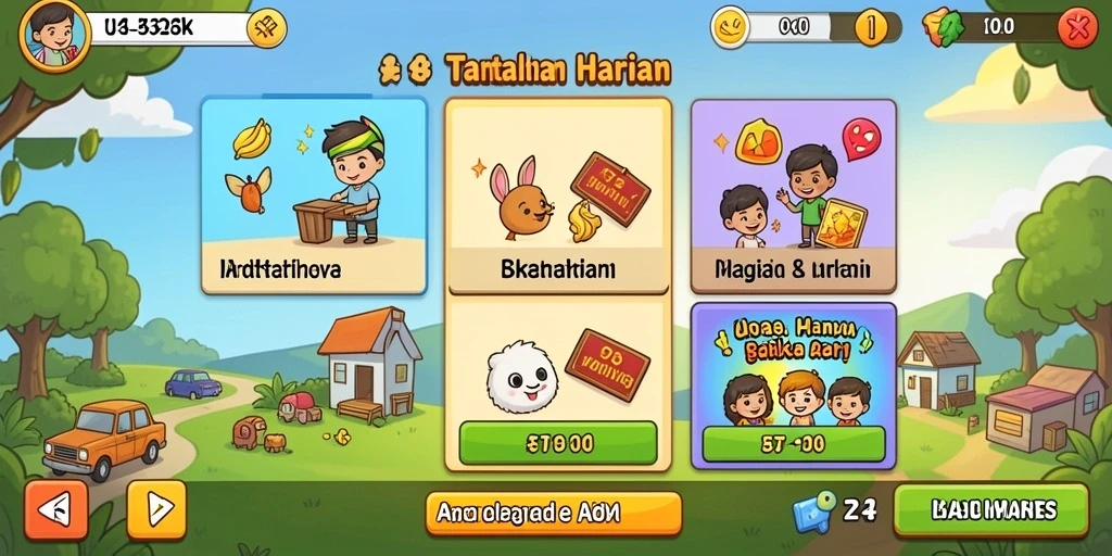 Tampilan antarmuka pengguna yang menarik dan mudah dinavigasi.