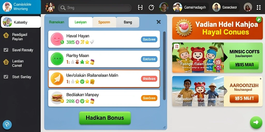 Tampilan awal game INS55 yang menarik dan mengundang.
