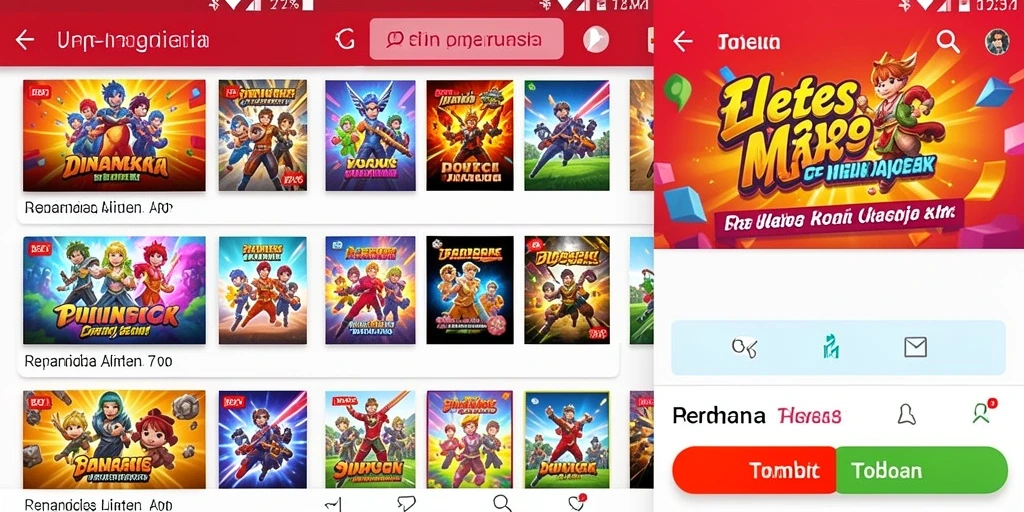 Tampilan antarmuka yang user-friendly dan menarik.
