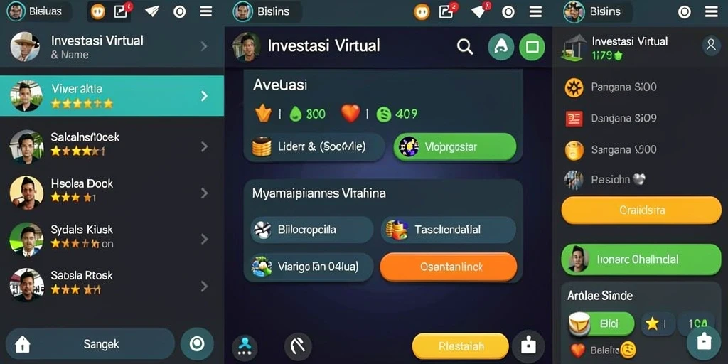 Tampilan antarmuka yang intuitif dan menarik.