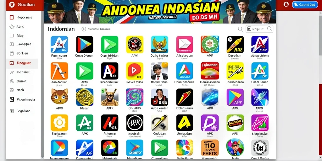 Screenshot menunjukkan tampilan utama game RDI88 yang atraktif.