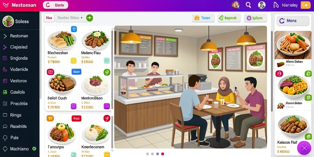Tampilan antarmuka yang ramah pengguna.