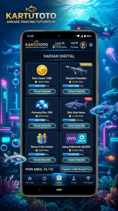 Galeri pratinjau visual kartutoto build APK resmi terbaru
